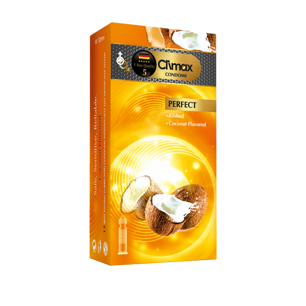 کاندوم کلایمکس مدل PERFECT بسته 12 عددی | گارانتی اصالت و سلامت فیزیکی کالا کاندوم کلایمکس مدل PERFECT بسته 12 عددی | گارانتی اصالت و سلامت فیزیکی کالا