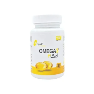 سافت ژل امگا3 بدون جیوه 1000 آیریک - 30 عددی