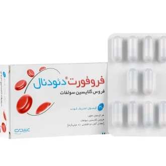 خرید کپسول فروفورت دئودنال عبیدی بسته 30 عددی