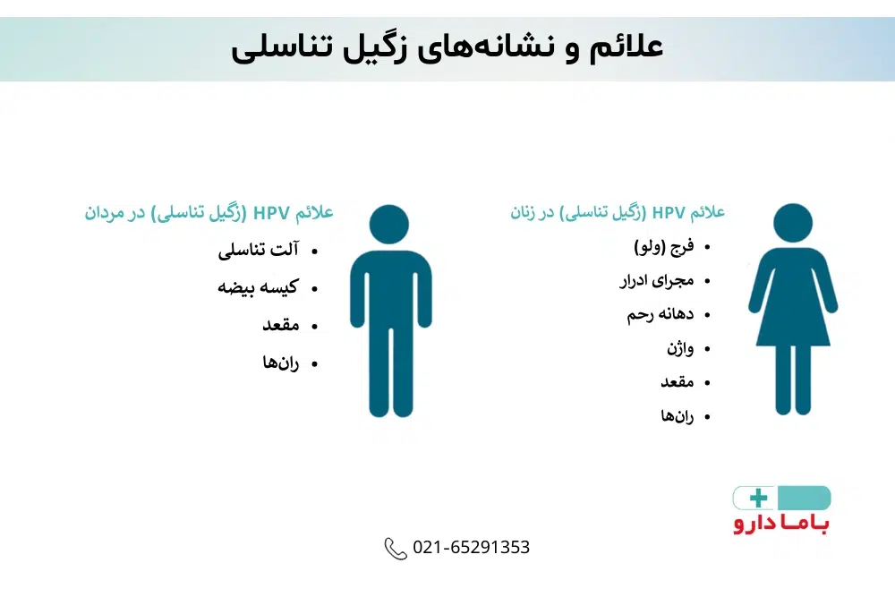 علائم و نشانه_های زگیل تناسلی