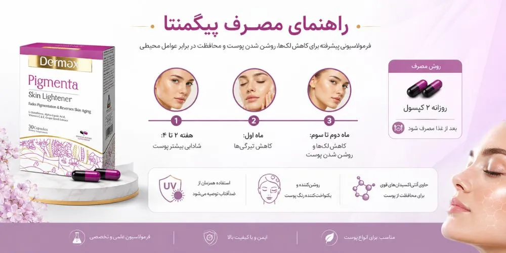pigmenta قرص