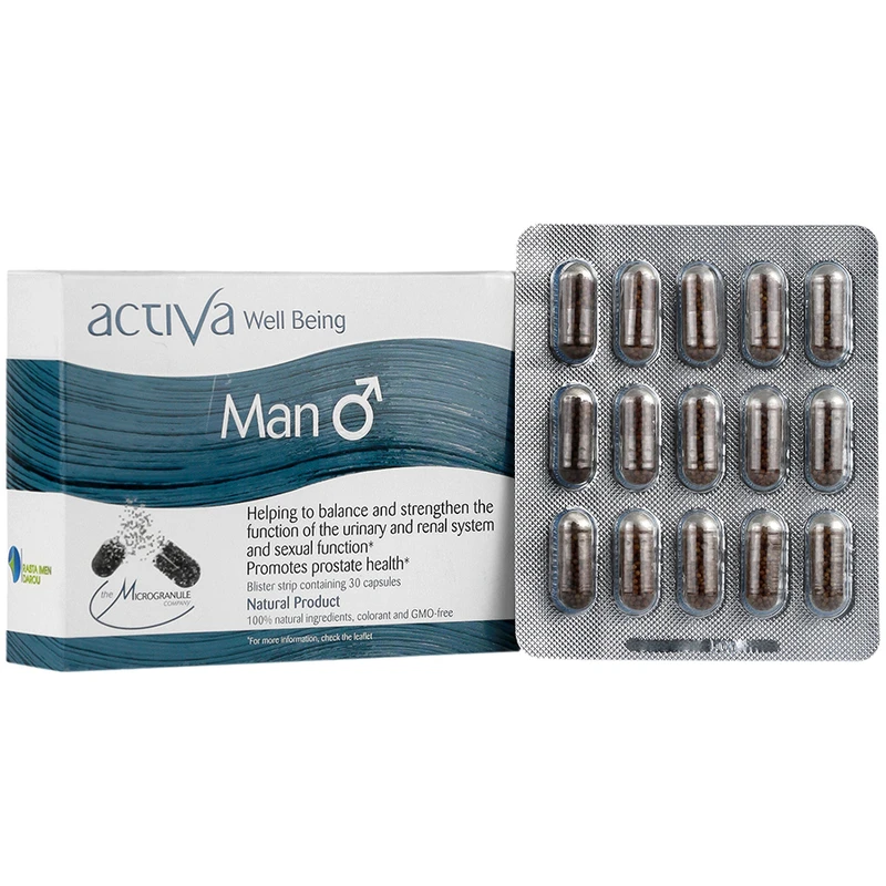 کپسول اکتیوا ولبیینگ من بسته 30 عددی کپسول اکتیوا ولبیینگ من بسته 30 عددی