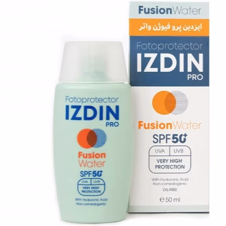 ضد آفتاب بدون رنگ فیوژن واتر ایزدین پرو 50ml