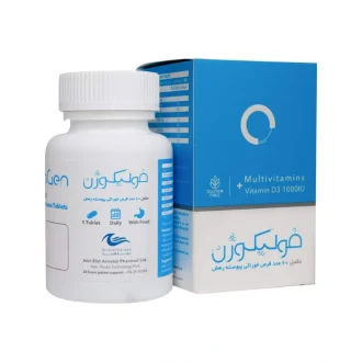 قرص فولیکوژن اروند فارمد - بسته 60 عددی