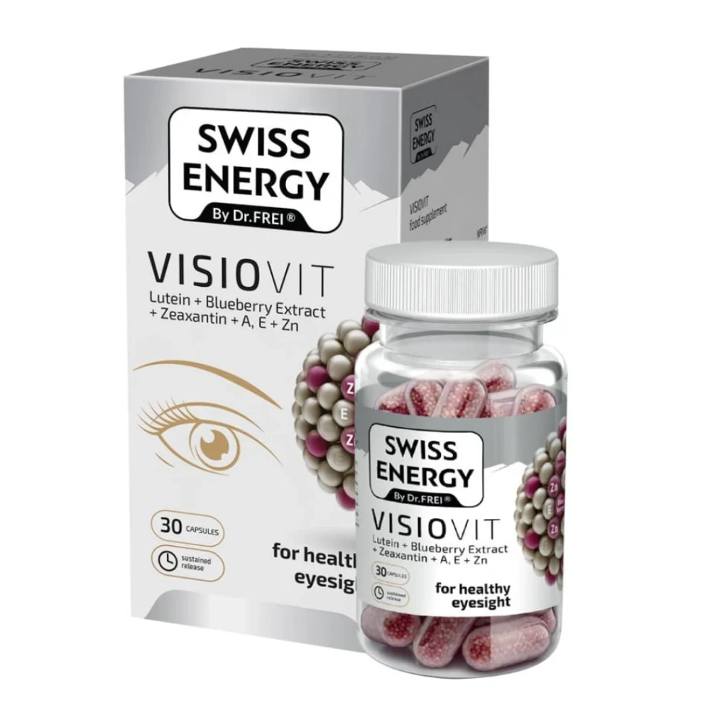 کپسول ویژیوویت سوئیس انرژی بسته 30 عددی