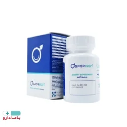 قرص اسپریژن نانو حیات دارو بسته 60 عددی